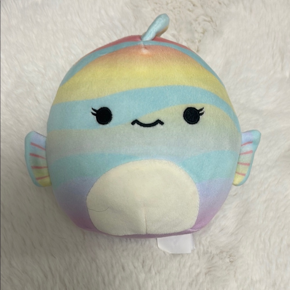 Colorful Fish Squishmellow Plush Toy